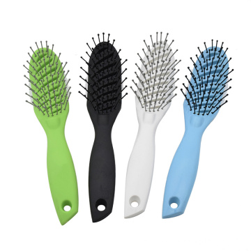 Wholesale Salon Hairdressing Wooden Paddle Hair Brush Hair Extension Comb Plastic Hair Massage Brush